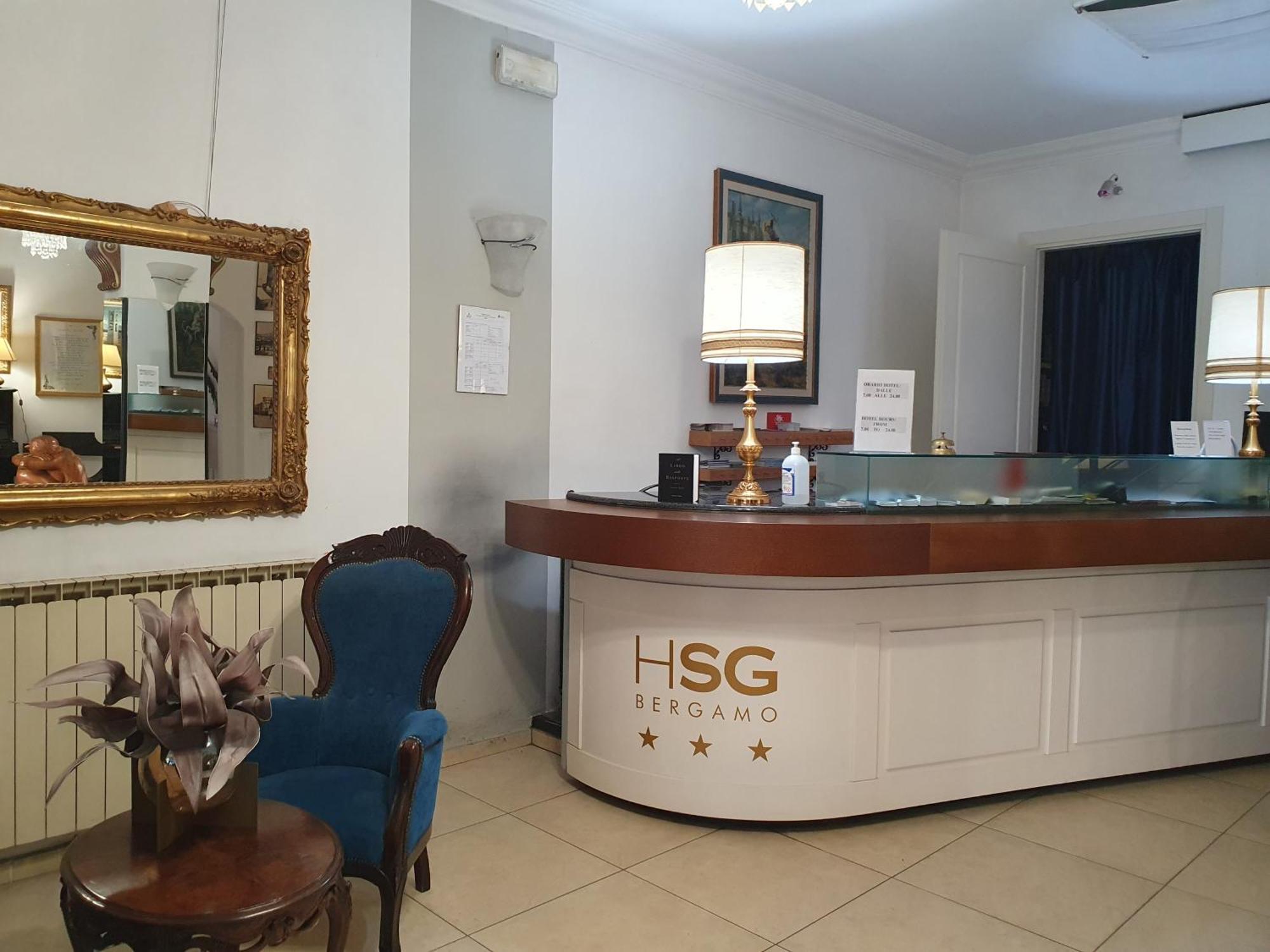 Hotel San Giorgio Bergamo Esterno foto